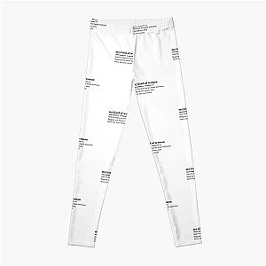 My Kind Of Woman by Mac DeMarco Leggings