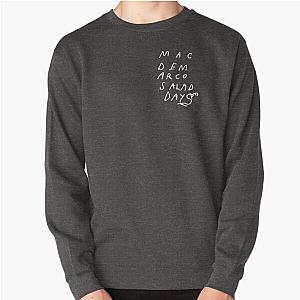 Mac Demarco Salad Days This Old Dog Title White Pullover Sweatshirt