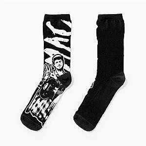 Music Vintage Retro Mac Demarco Gifts For Music Fans Socks