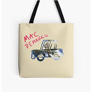 Mac Demarco Dog Design All Over Print Tote Bag