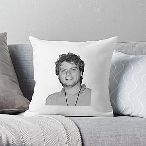 Mac Demarco Smiling Throw Pillow RB0111