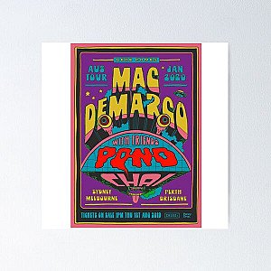 Mac Demarco Retro Design Poster RB0104