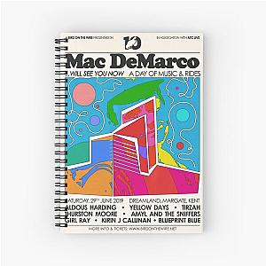 Mac DeMarco Art Spiral Notebook