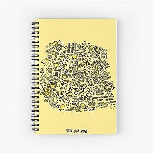 Mac Demarco Album Poster Spiral Notebook