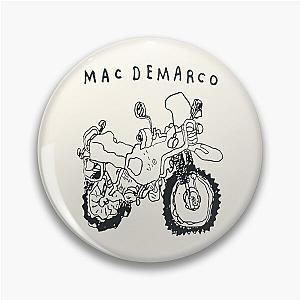 Mac DeMarco Five Easy Hot Dogs Bike Doodle Pin