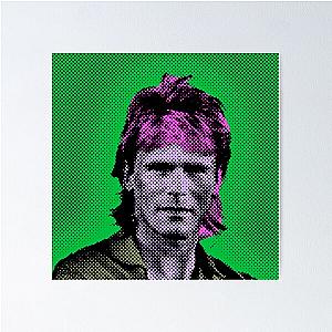 Pop Art MacGyver in Green Background Poster Cleaned: 

Art MacGyver in Green Background Poster