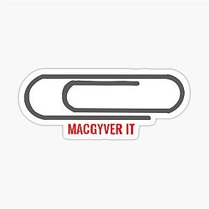 MacGyver Sticker