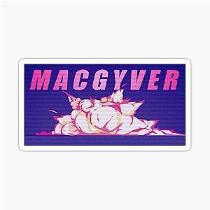 Rebooted MacGyver Television Sticker