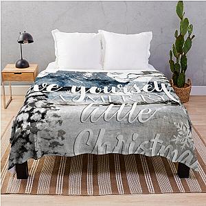 Have Yourself a Merry Christmas (Mac and Riley - MacGyver) Throw Blanket