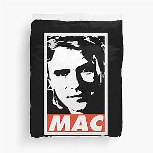Funny Men MacGyver Gifts For Music Fans Duvet Cover