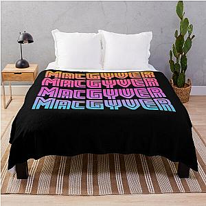 MacGyver Cute Graphic Gift Throw Blanket