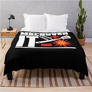 More Than Awesome MacGyver Cool Graphic Gifts Throw Blanket