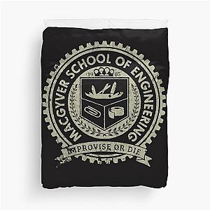 VINTAGE MacGyver School of Engineering Duvet Cover