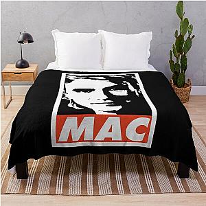 Funny MacGyver Gifts for Music Fans Throw Blanket