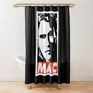 Funny MacGyver Gifts For Music Fans Shower Curtain