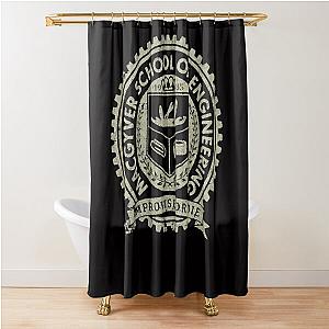 VINTAGE MacGyver School of Engineering Shower Curtain
