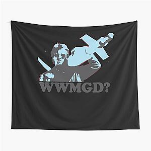 Funny Gift for What Would MacGyver Do Christmas Holiday Tapestry