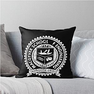 MacGyver School of Engineering Throw Pillow