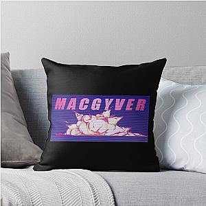Rebooted MacGyver Television Throw Pillow