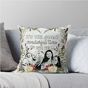 Phoenix Family Holiday MacGyver Reboot Throw Pillow