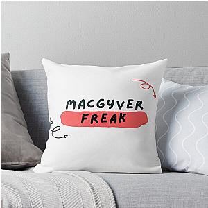 Rebooted MacGyver Throw Pillow