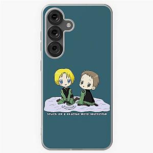 Stuck on a glacier with MacGyver Samsung Case