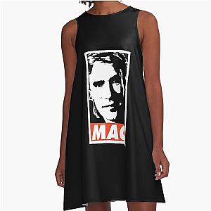 Men's Macgyver Gifts For Music Lovers A-Line Dress