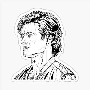 Angus MacGyver Line Art Sticker
