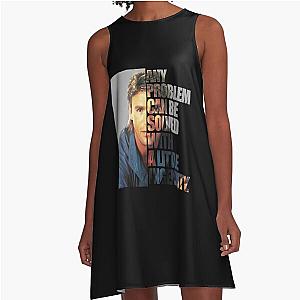 Lover Said A-Line Macgyver Gift Dress for Fan