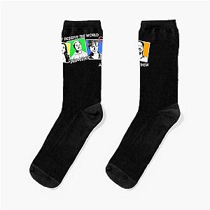 Mens Favorite MacGyver Pop Art Cute Gift Socks