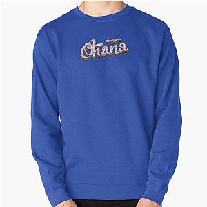 Rebooted MacGyver Ohana Text Design Pullover Sweatshirt