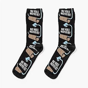 What Would MacGyver Do Toilet Roll Socks