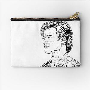 Angus MacGyver Line Art Pouch