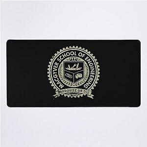 VINTAGE MacGyver School of Engineering Desk Mat