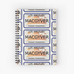 Rebooted MacGyver License Plate Design Notebook