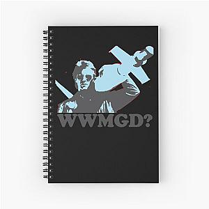 Funny Macgyver Christmas Holiday Notebook