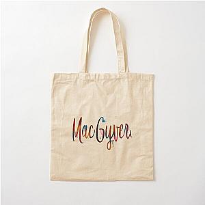 Rebooted MacGyver Paint Style Cotton Tote Bag