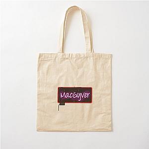 MacGyver Neon Sign Cotton Tote Bag