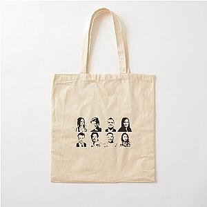 Rebooted MacGyver Characters Cotton Tote Bag