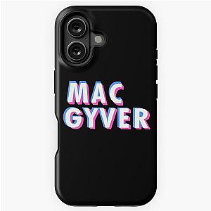 Rebooted MacGyver Glitch Effect iPhone Tough Case