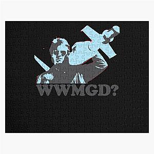 Funny Gift What Would MacGyver Do Christmas Jigsaw Puzzle