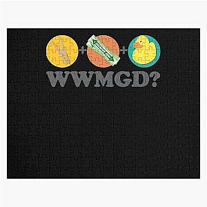 Lucky Gift Peg Gum Duck What Would MacGyver Do Jigsaw Puzzle