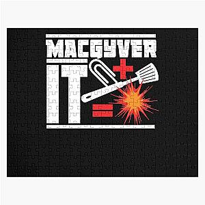 More Awesome Macgyver Graphic Gifts Jigsaw Puzzle