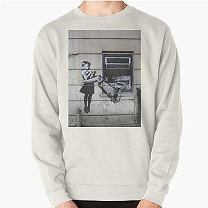 cash machine girl Pullover Sweatshirt RB0507