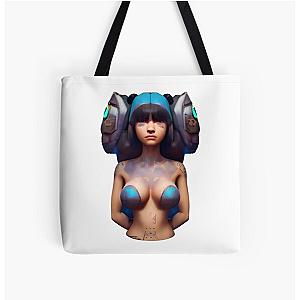 machine girl All Over Print Tote Bag RB0507