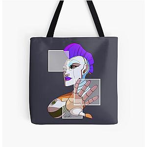 Machine Girl All Over Print Tote Bag RB0507