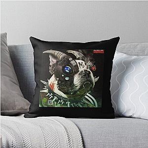 machine girl wlfgrl album cover  Throw Pillow RB0507