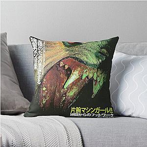 Wlfgrl - Machine Girl Throw Pillow RB0507