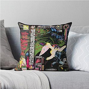 machine girl Throw Pillow RB0507