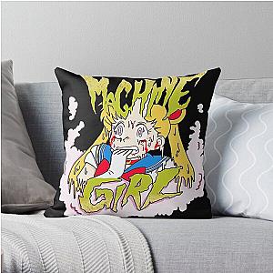 Machine Girl Throw Pillow RB0507